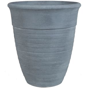 Pot de fleurs gris 43 cm KATALIMA