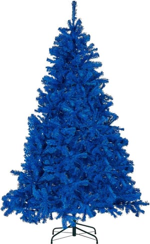 Sapin de Noël 180 cm bleu FARNHAM