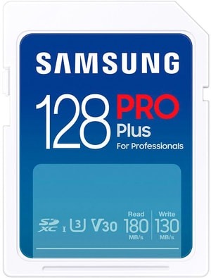 Pro+ SDXC 180MB/s 128GB V30, U3