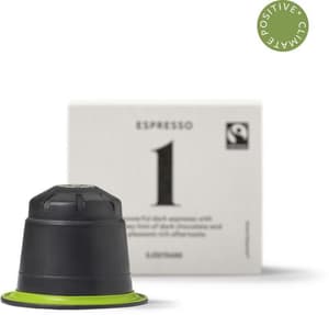 N° 1 capsules de café Espresso, paquet de 10