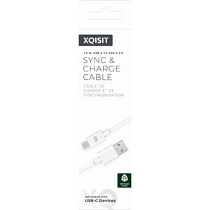 Charge & Sync Type C 3.0 to USB A 150cm White