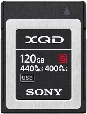 XQD Card 120GB QDG120F 440MB/s
