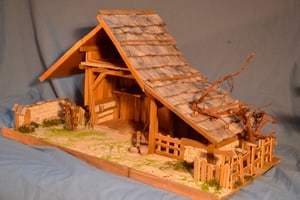Krippenbausatz Hochalm
