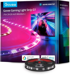 Gaming G1, Wi-Fi + Bluetooth, RGBIC, 27"-34"