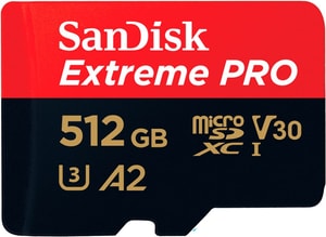 Extreme Pro 170MB/s microSDXC 512Go