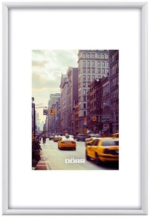 Cadre photo New York Blanc, 13 x 18 cm