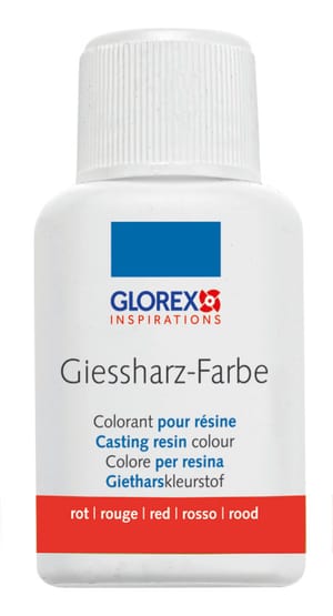 Gießharz-Farbe 20ml rot