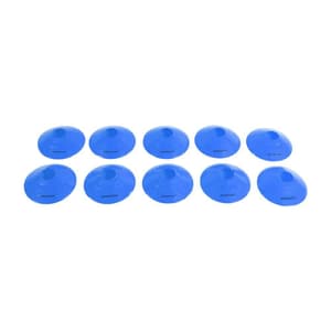Coupelles plots de marquage pour entrainements (lot de 10) | Bleu