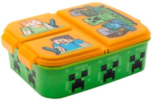 Minecraft - scatola per il pranzo con scomparti
