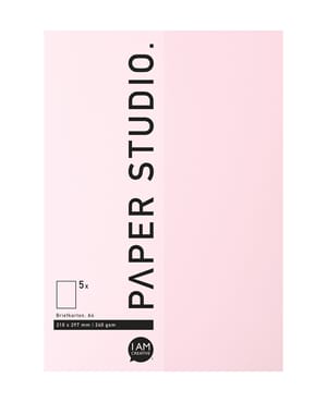 Carton De Lettre A4,5P.Rosé