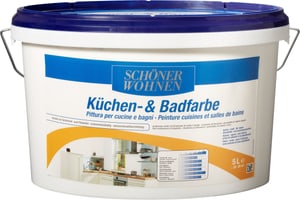 Küchen- und Badfarbe Weiss 5 l