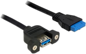 Câble embase à broches USB3.0 50 cm interne
