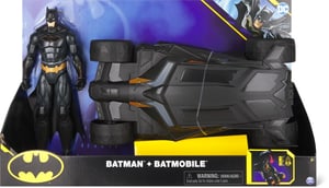 BATMAN Batmobile mit Actionfigur 30 cm