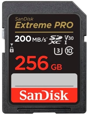 Extreme Pro 200MB/s SDXC 256GB