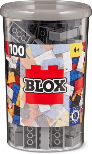 BLOX BOX 100 GREY 8PIN BRICKS
