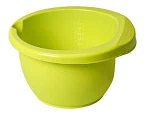 ONDA Bol à mélanger de 4l, Plastique (PP) sans BPA, vert