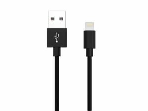 Câble USB 2.0 pour iPhone, iPad, USB A - Lightning 1.2 m