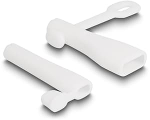 Staubschutz für USB-A Stecker und Apple Lightning Stecker