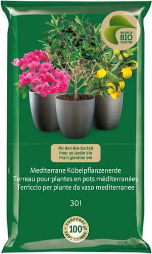 Terreau pour plantes méditerranéennes en pot, 30 l