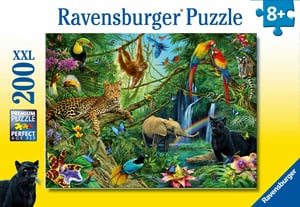 RVB Puzzle 200 T. Tiere im Dschungel
