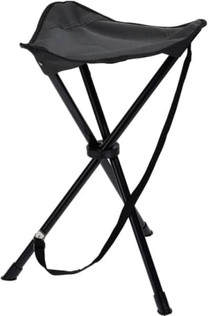 Tabouret de camping noir