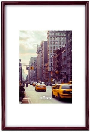 Cadre photo New York rouge, 21 x 29.7 cm
