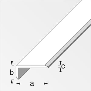Kantenschutz-Profil 1.5 x 10 x 14 mm silberfarben 2 m