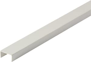 U-Profilo 10 x 18 mm PVC bianco 1 m