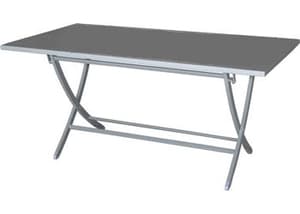 Tisch Venezia 160 x 85 cm metallic