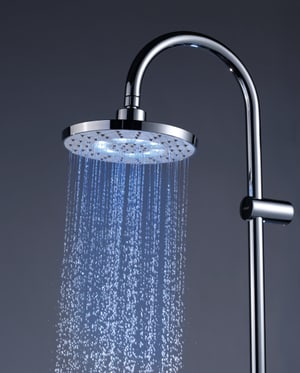 Sistema di doccia Double Fun LED