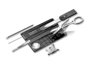 Coltello tascabile SwissCard Lite nero