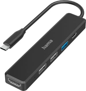 Multiport, 5 Ports, 3x USB-A, USB-C, HDMI™