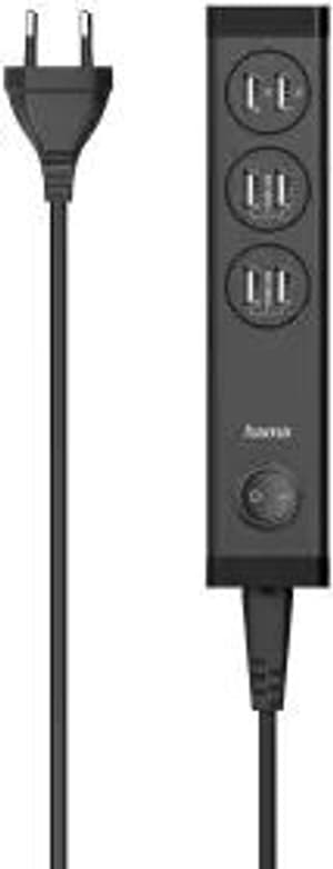 USB-Mehrfach-Ladegerät, 6 Ports USB-A für Tablets und Smartphones, 34W