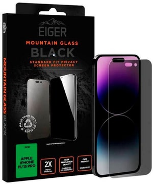 Mountain Glass Black iPhone 15/ iPhone 15 Pro