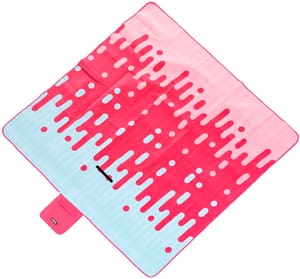 Picknickdecke Gelato-Pink 200 x 200 cm