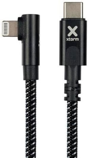 USB-C - Lightning, 1.5m Lightning 90Grad gebogen