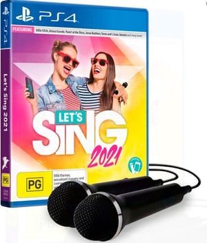 PS4 - Let's Sing 2021 + 2 Mics