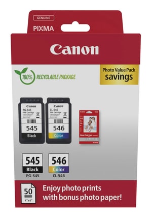 Canon PGCL545/6 Photo Value Pack black