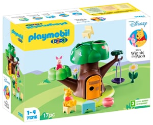 Playmobil 71316  1.2.3 & Disney: Winnie l'ourson et Porcinet avec cabane