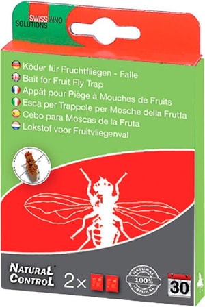 Trappola per mosche della frutta con esca di ricambio