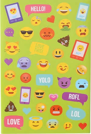 Stickerbook, Emojis, 6 feuillet