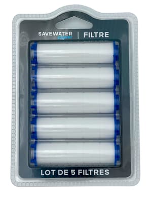 Kit de filtres de rechange pour la pomme de douche Save Water Power