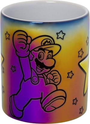 Super Mario: Star Power - Tasse metallic [315 ml]