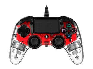 Gaming PS4 Controller Light Edition red