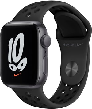 44mm Space Grey Aluminium Case with Anthracite/Black Nike Sport Band