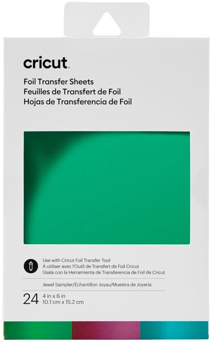 Transferfolie 10.1 x 15.2 cm, 24 Blatt
