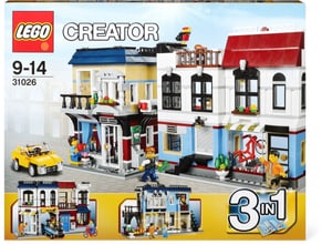 W14 LEGO CREATOR CAFE & NEG. BICI. 31026