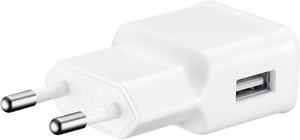 Travel Adapter AFC microUSB weiss