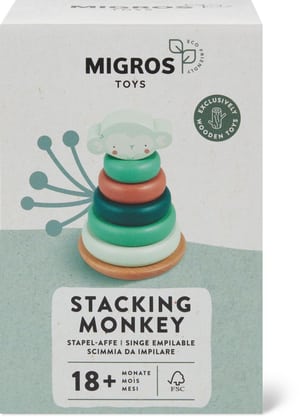 Migros Toys scimmia impilabile