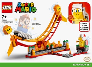 LEGO SUPER MARIO 71416 Lavawelle-Fahrgeschäft – Erweiterungsset